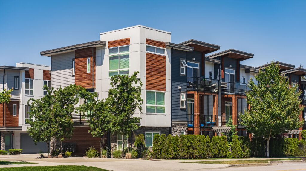 Image of townhouses.